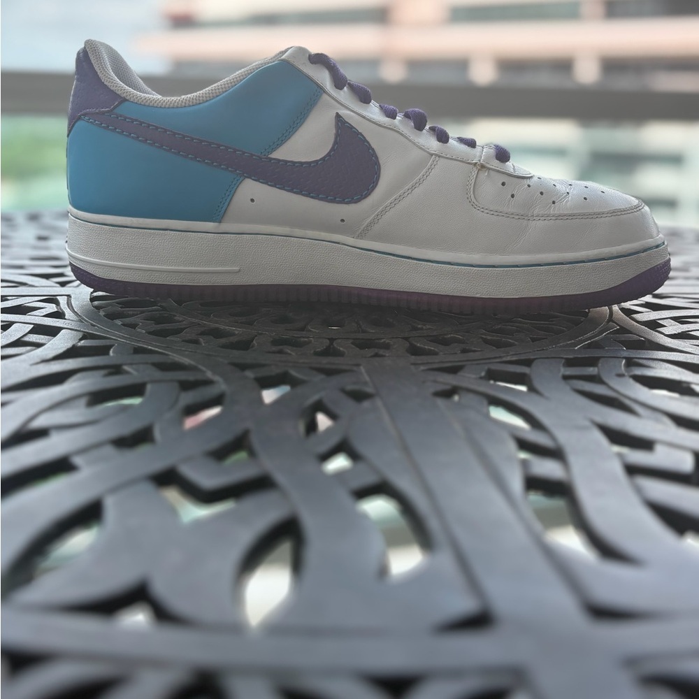 Nike Air Force 1 Samurai ‘07 Laser Blue Vintage Men’s Size 11.5 - Picture 9 of 11